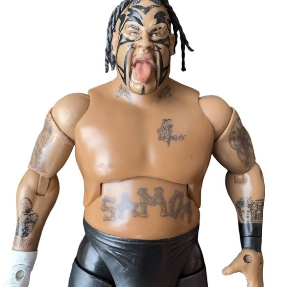 WWE Umaga 2007 Jakks Pacific Unmatched Fury Action Figure - Picture 2 of 9